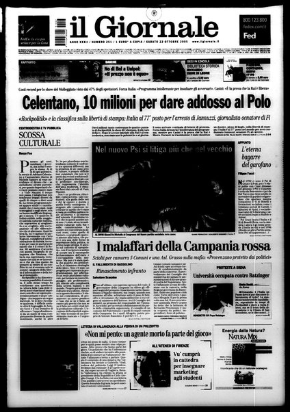 Il giornale : quotidiano del mattino